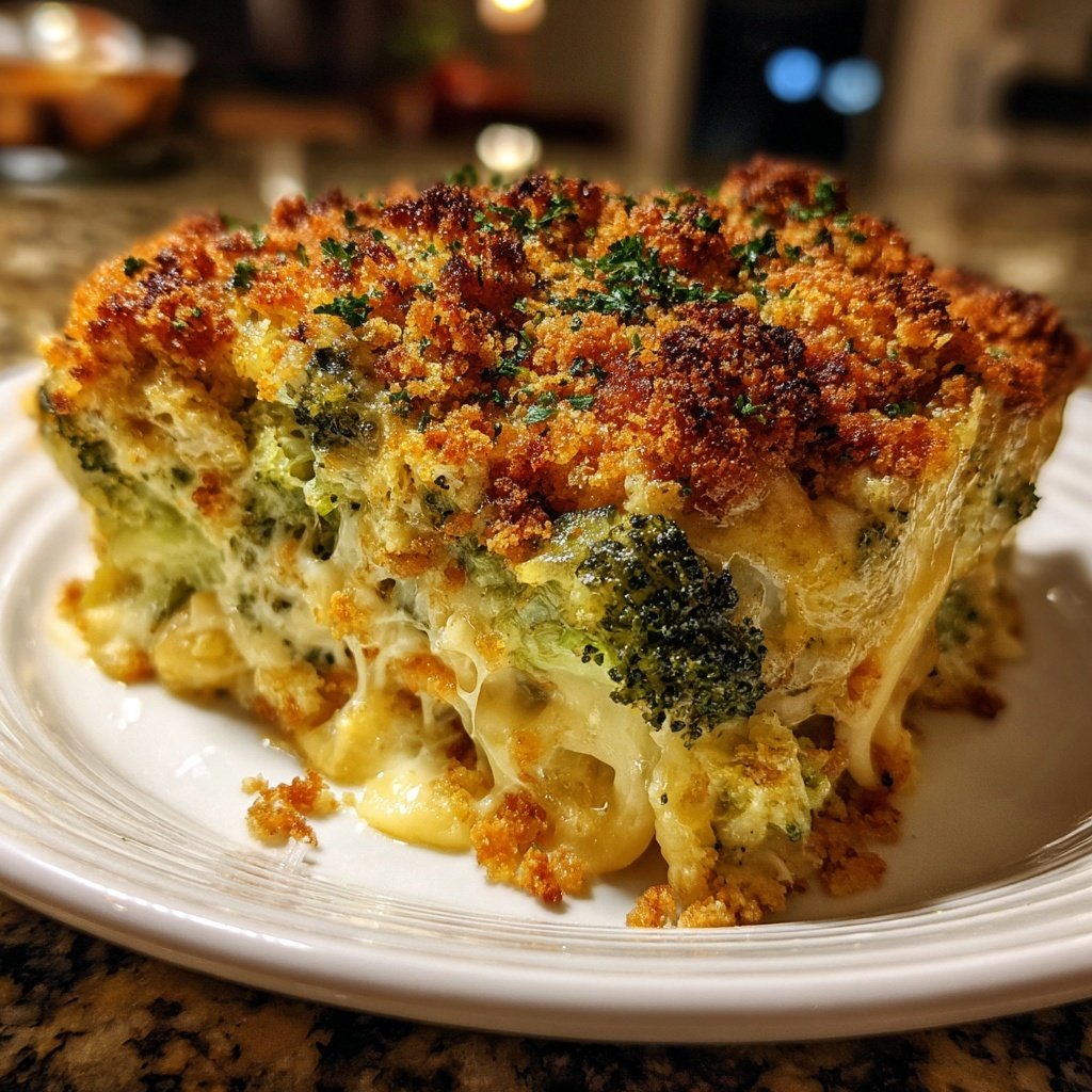 Brokkoli Auflauf Low Carb