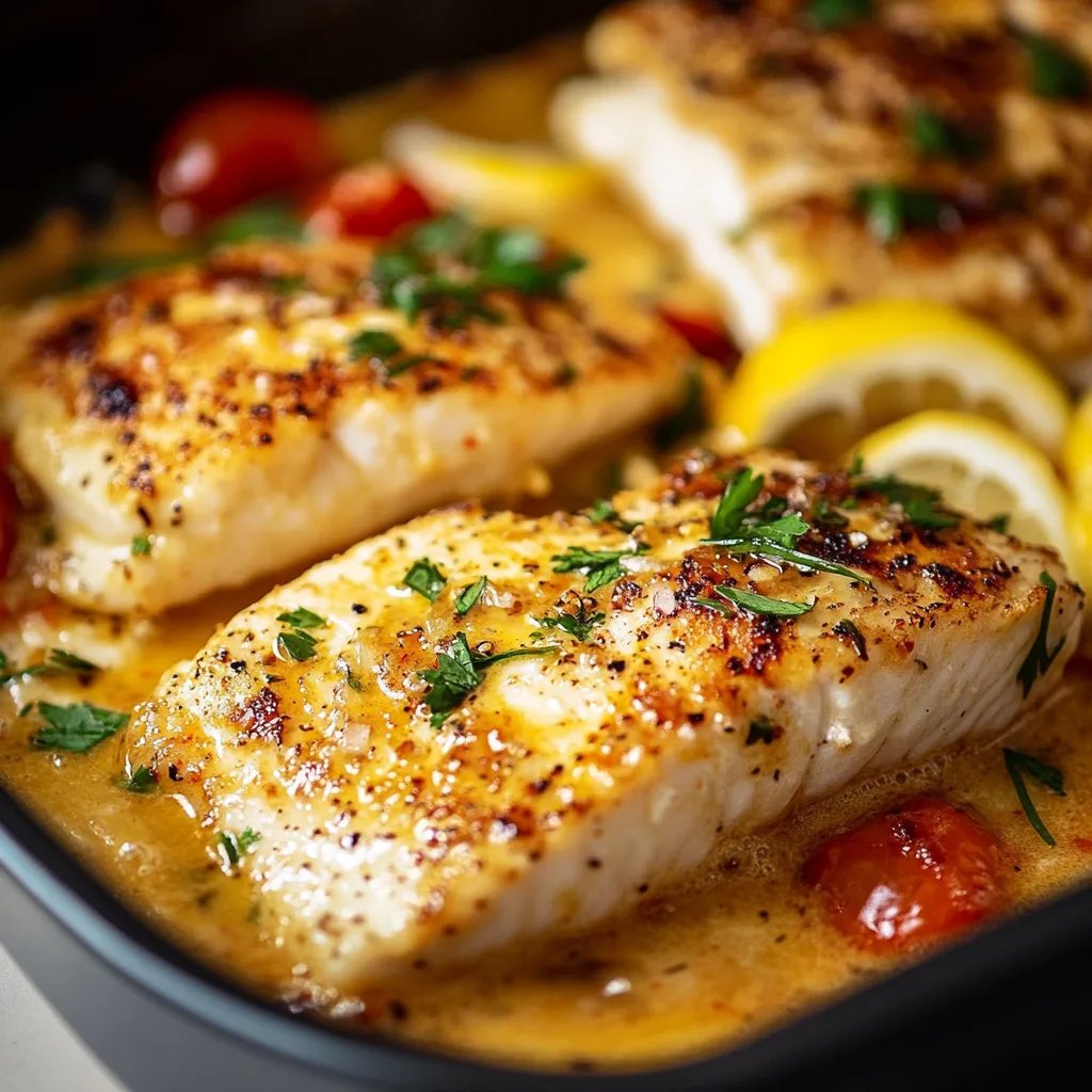 Saftiges Zitronen-Fischfilet aus dem Ofen