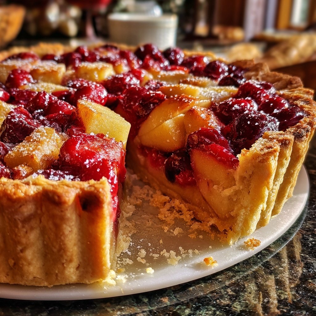 Traditionelle Cranberry-Apfel-Füllung