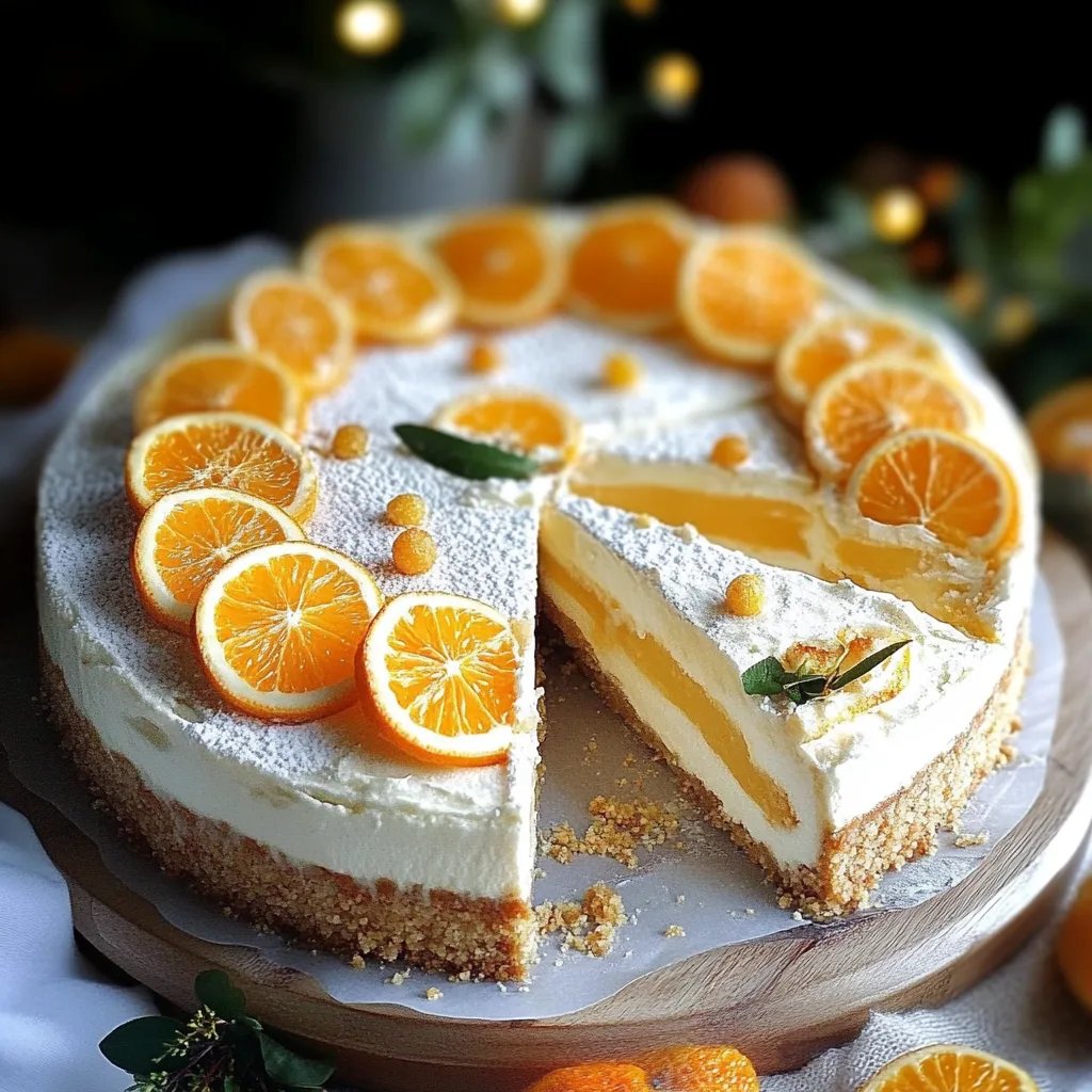 Vanillekipferl-Tarte mit feiner Orangennote