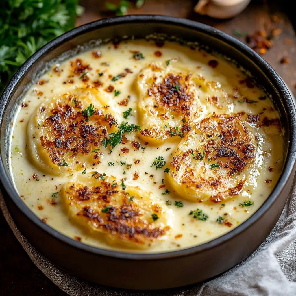 Cremig überbackener Spitzkohl mit Café de Paris Kruste