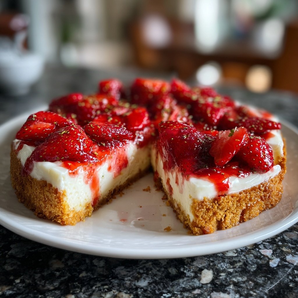 Erdbeerkuchen Mit Quark Creme