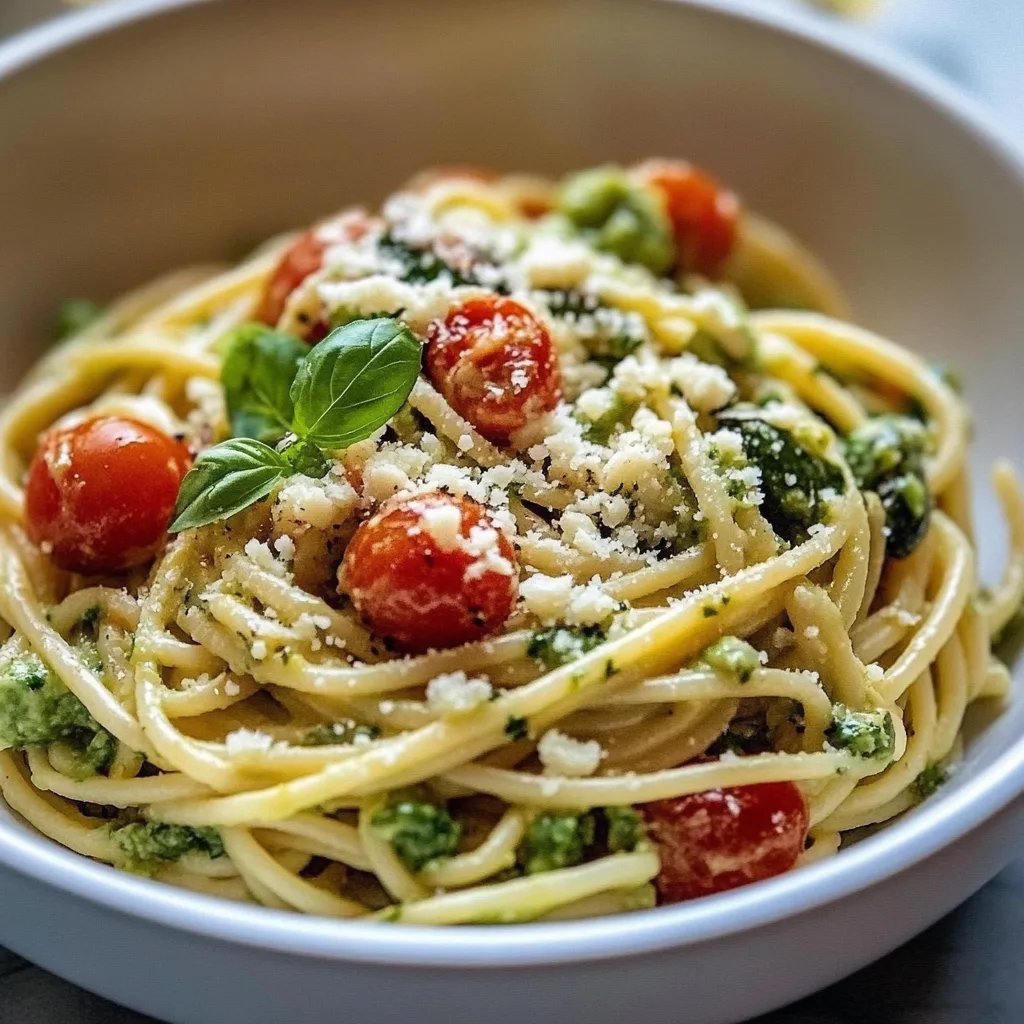 Cremige Avocado Pasta