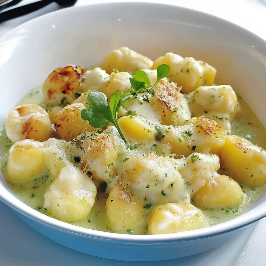 Kohlrabi-Gnocchi-Auflauf