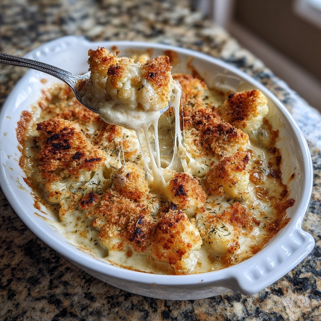 Blumenkohl Auflauf Mit Mozzarella