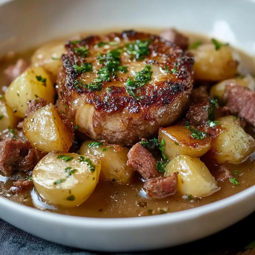 Rosenkohl Auflauf mit Kartoffel und Hackfleisch